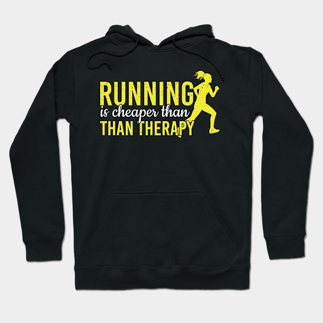 Funny Jogger Design Hoodie by Realfashion